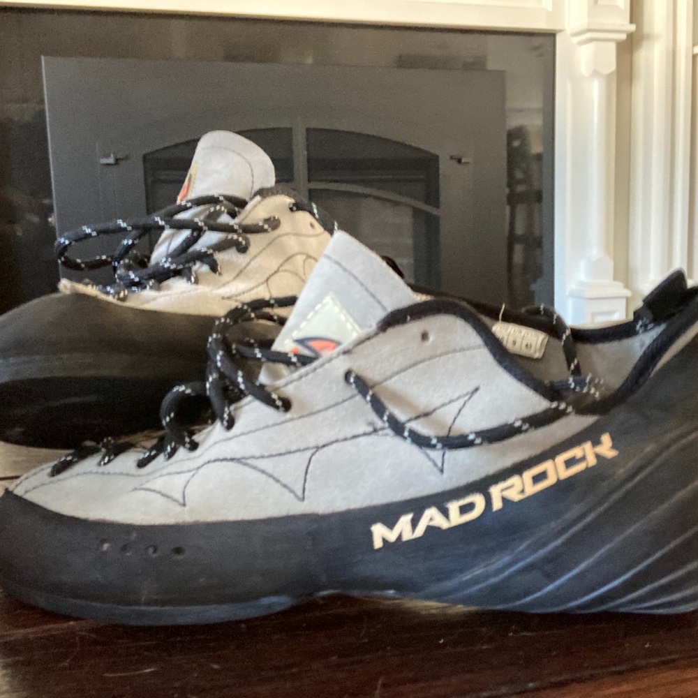 My Mad Rock climbing shoes.